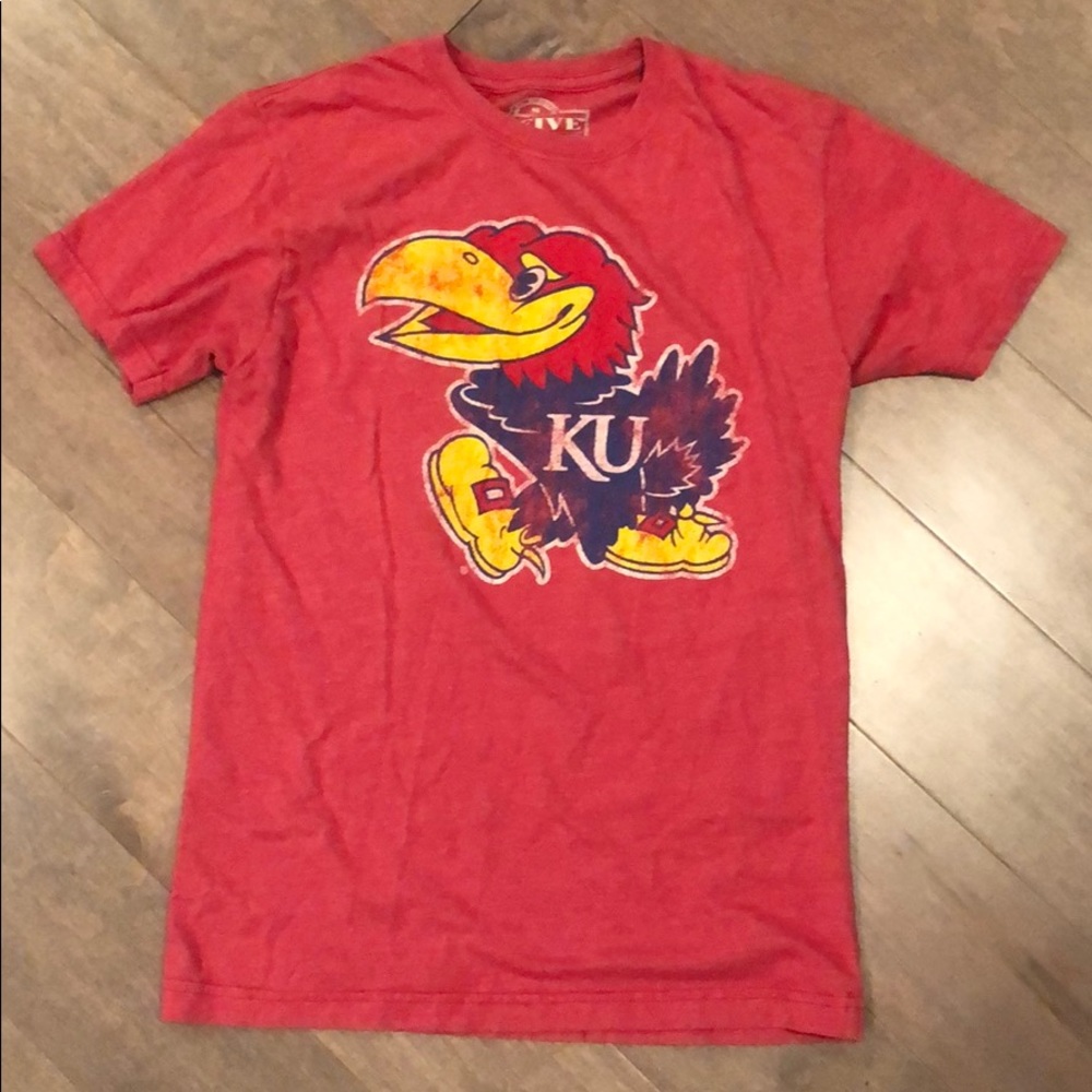 Kansas Jayhawks tee shirt KU